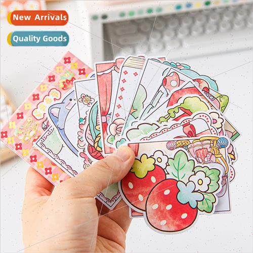 Cartoon small boxed memo stickers shaped note memo stickers