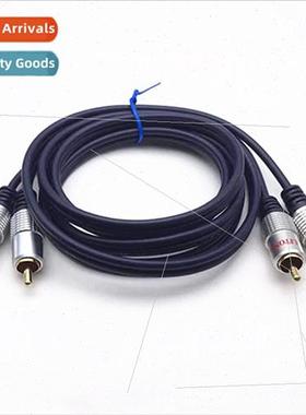 1.8 Meter 2RCA to 2RCA Audio Cable Double Lotus to Double Lo