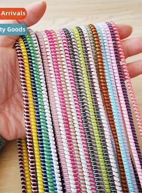 Cell Phone Data Cable Protection Rope 1.4 Meter Tri-color Da