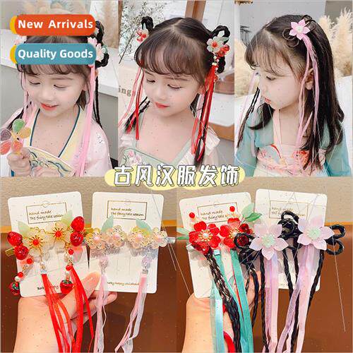 children girls baby ancient hanfu hair accessories headdress