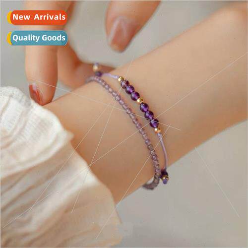 Natural Amethyst Upsam cky Gold Beads che  14k Gold Wrapped