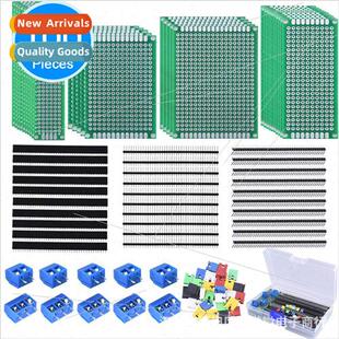 100PCS Double Sided PCB Prototyping Kit适用DIY Multiple Size