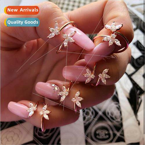 Korea 2020 new index finger opening zirconia joint ring simp