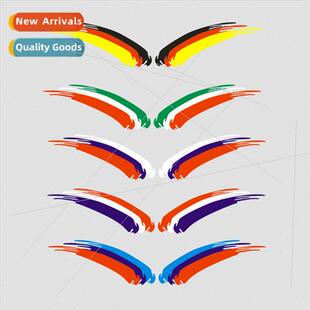 Italy Russia France Flag Decal Motorcycle Helmet Racing Deca