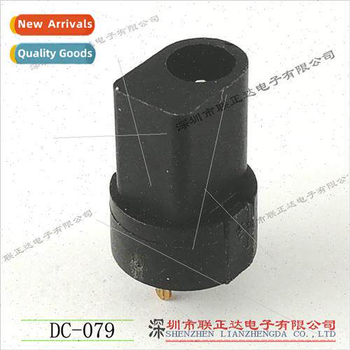 Vertical plug-in DC socket DC3.5*1.3 female 180 degree strai