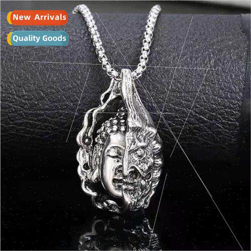 Buddha head pendant niche a thought Buddha a thought devil p