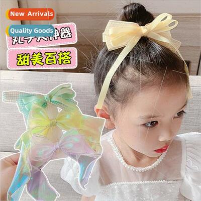 Girls pills head plate hair fixed hairpin children grab clip