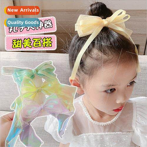 Girls pills head plate hair fixed hairpin children grab clip