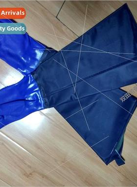 Fishing catching fish lengthened waterprosingle gloves thick