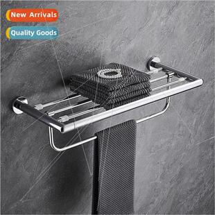Stainless Steel Towel Rack Perated Bathroom Towel Rack Bathr