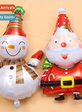 Santa Claus Balloons Party Balloons Holiday Decoration Suppl
