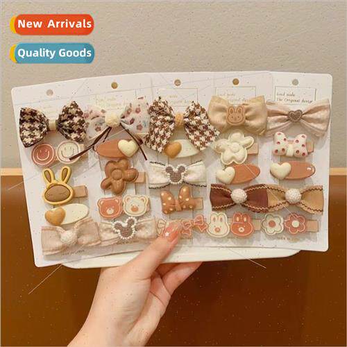 Milk curry hairpin autumn winter children hairpin girls swee