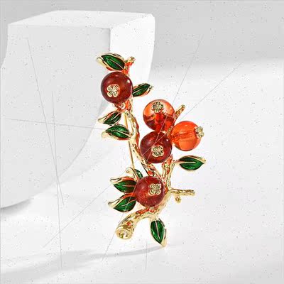 Brooch high-grade female exquise glaze pin corsage su cardig