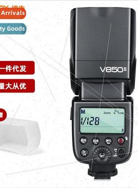 V850II DSLR flash lithium battery适用Canon Nikon off-camera
