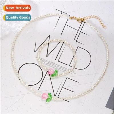 Autumn vibe sense hundred matching tulip beaded bracelet nic