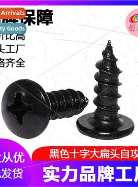 M3 M3.5 M4 Blackened TA large flat head tapping screws Phill