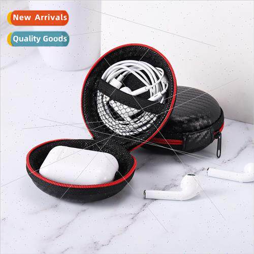 EVA waterproblack storage box headphone data cable storage b