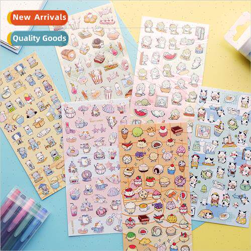 Cute Animals Dinosaur Hippo Cow Rabb Cat Cake Food Decoratio