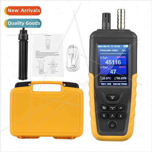 PM2.5 temperature humidy detector handheld dust particles ai