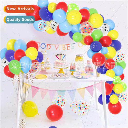 Balloon Arch Package Colorful Farm Theme Balloon Chain Child