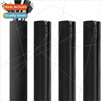 50CM neoprene zipper cable cover TV computer cable storage