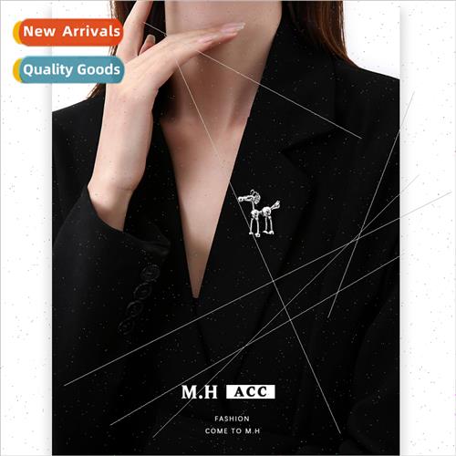 Autumn pony brooch female oil drop fashion exquise corsage u