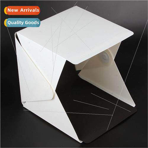 Folding portable LED mini studio softbox photography lights