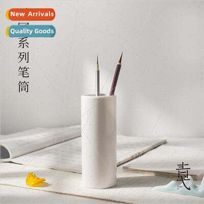 De Whe Porcelain Brush Holder Calligraphy Brush Holder Stora