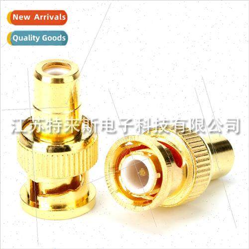 Gold-plated BNC Male to AV Female Monor Adaptor BNC Male to