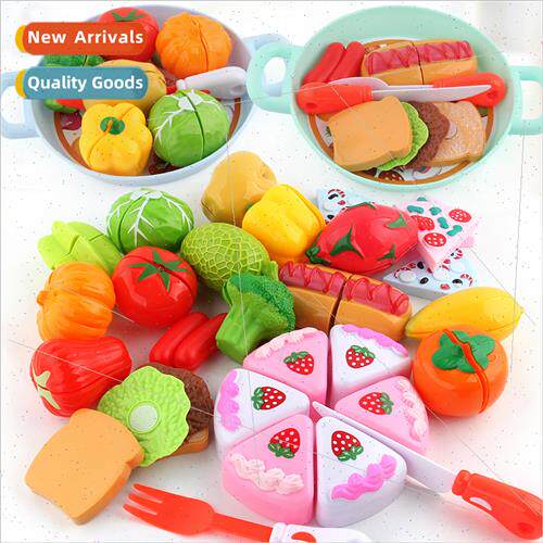 DIY children play house kchen toys fru cut fun kchen cut fru