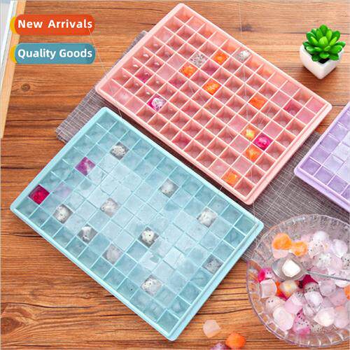 96 Compartments Large Diamond Ice Cube Molds Ice Boxes No d