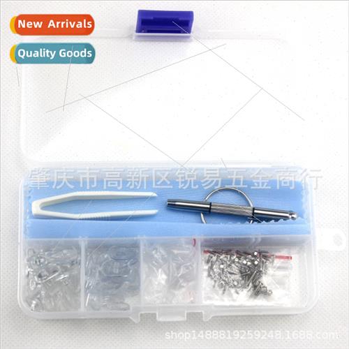 Eyeglass Repair Tool Box Plastic Case Eyeglass Screws Comtab