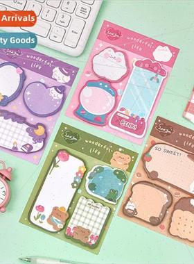 Cartoon combination convenience stickers students high-color