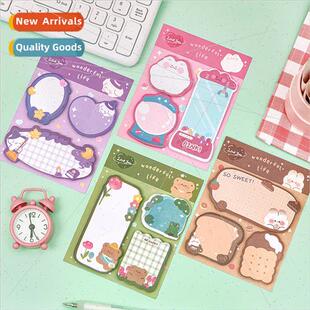 Cartoon combination convenience stickers students high-color