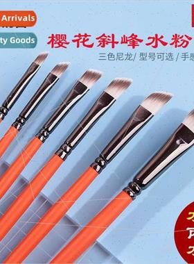 Sakura Slanted Peak Brush适用Beginners Art Gouache Watercolo