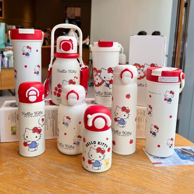 HelloKitty高颜值保温杯女士专用