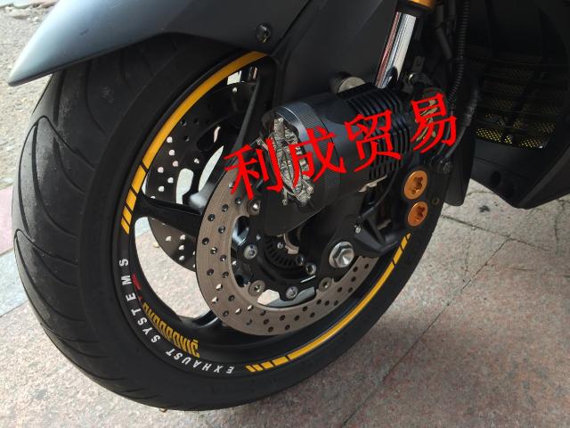 TMAX530/XMAX300/CBR600/G310R/AK550/MT-07/R6/FZ6天蝎版轮框贴