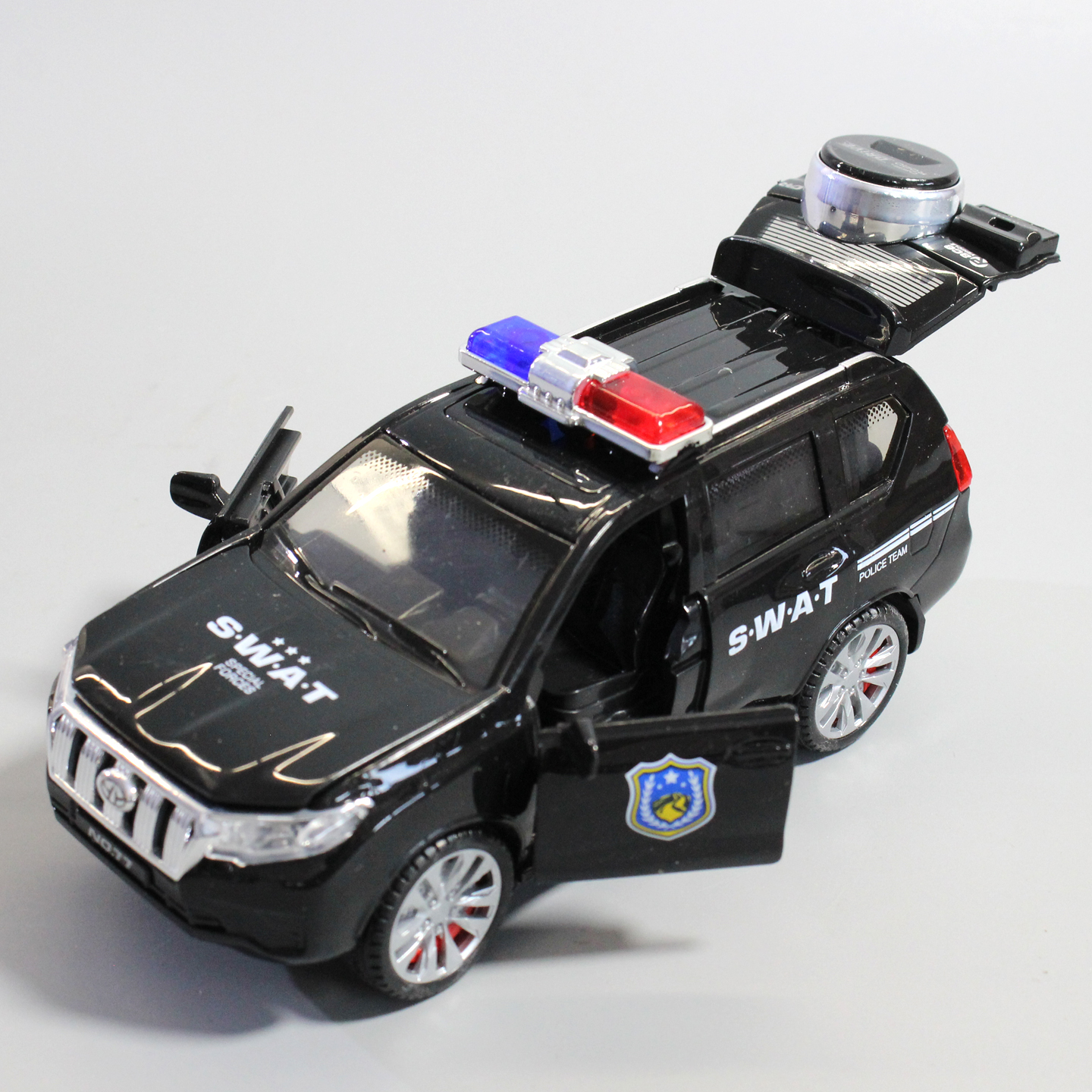 警用汽车玩具仿真越野警车车模