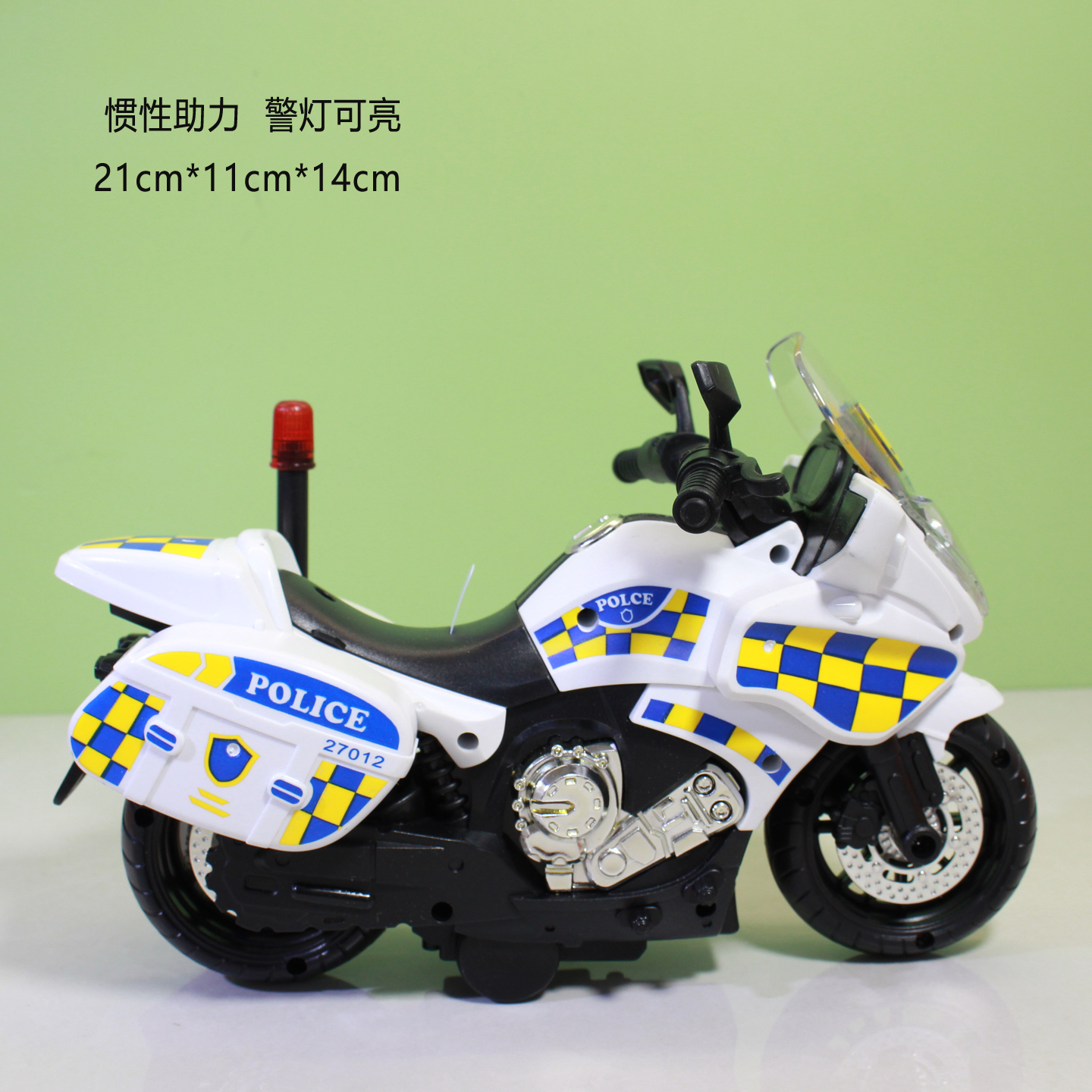 大号警用摩托车儿童玩具