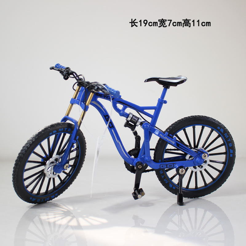 合金自行车车模型摆件玩具