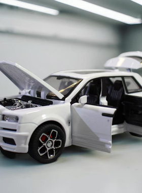 库南里合金车模仿真模型越野车SUV声光儿童玩具汽车玩具摆件礼物