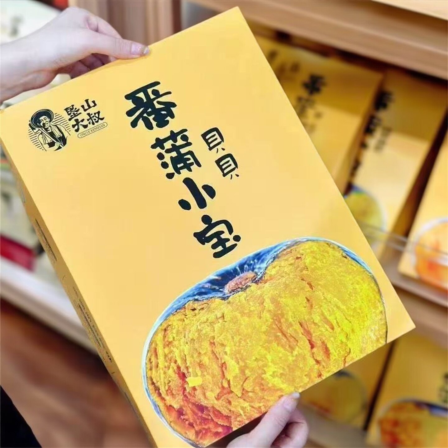 垦山大叔内蒙贝贝南瓜甜糯晚熟