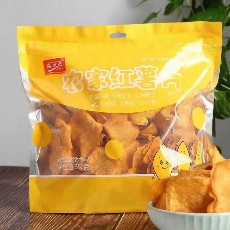 脆状元农家红薯片地瓜干片番薯脆片休闲办公室零食品小吃香甜解馋
