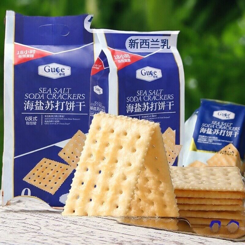 谷鸽海盐苏打饼干儿童休闲