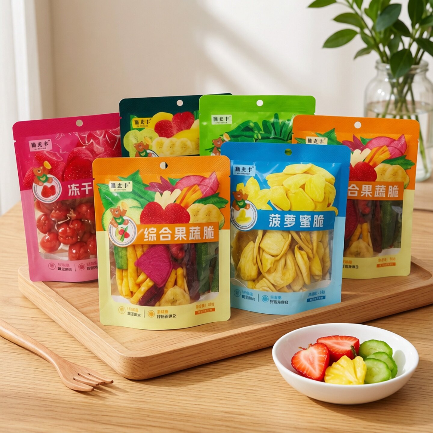 脆麦丰综合果蔬脆即食零食