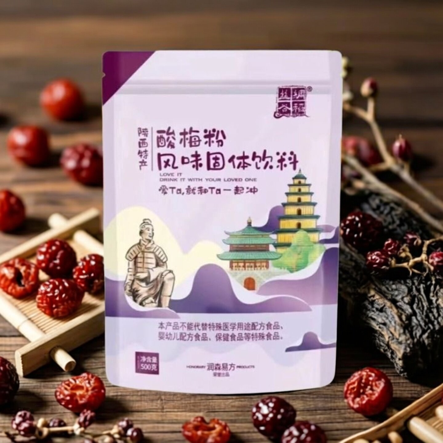 丝绸谷稻酸梅汤冲泡速溶500g