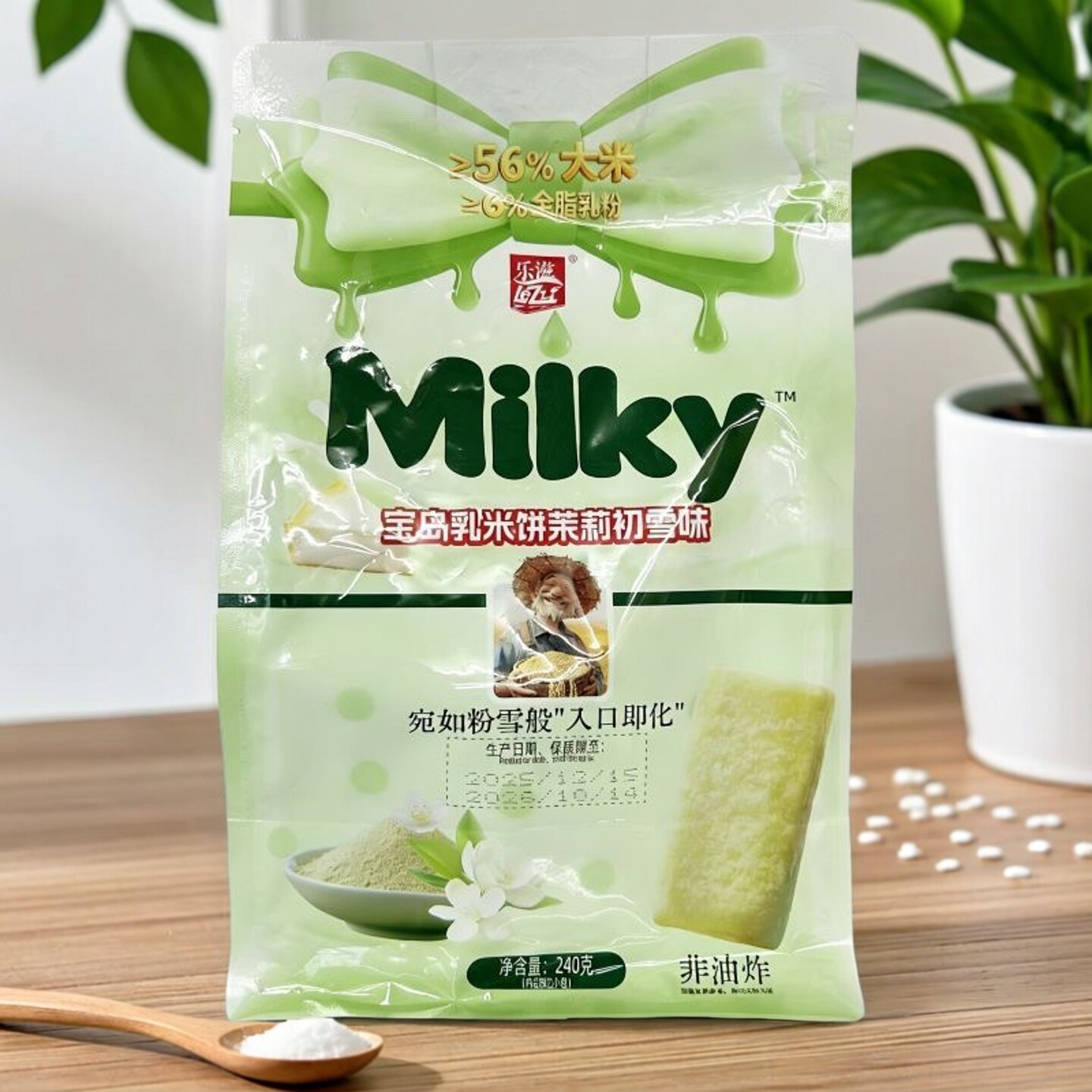 乐滋宝岛乳米饼乳米棒240g