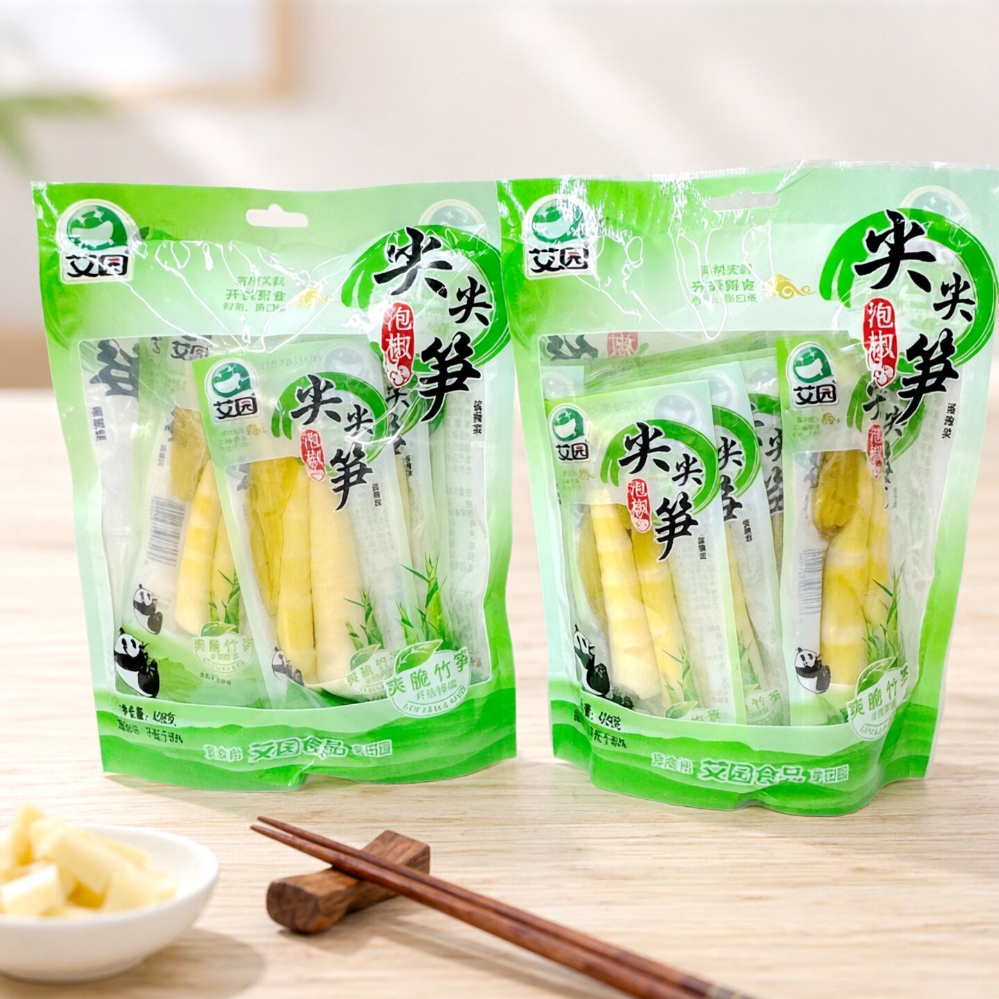 艾园泡椒尖尖笋即食爽脆428g