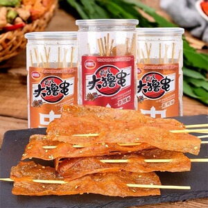 余同乐大撸串桶装香辣味素肉