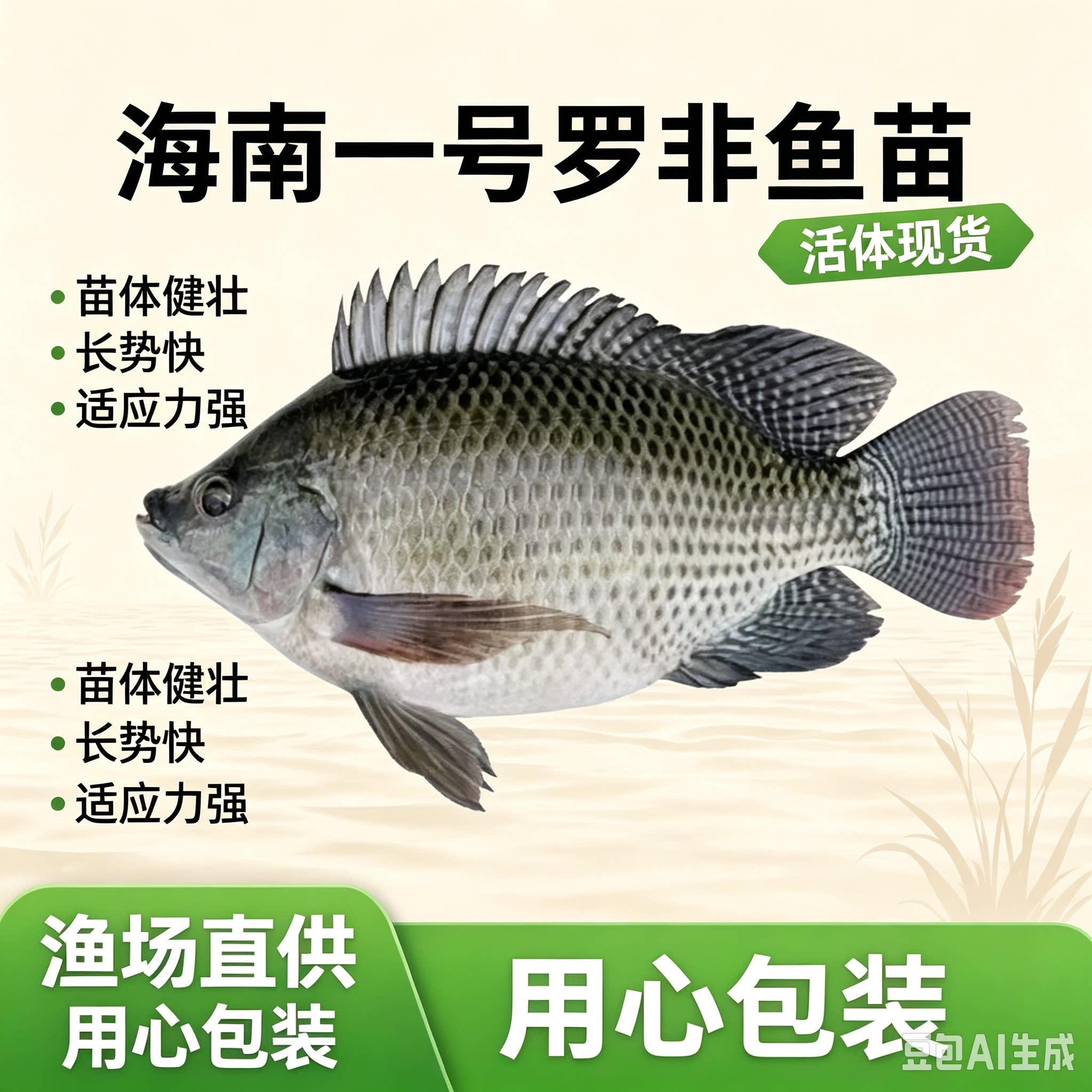 四川脆肉罗非鱼苗抗寒富图片